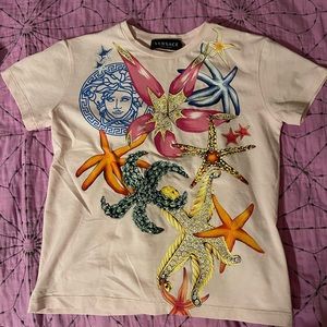 Girls Versace Shirt, size 6A